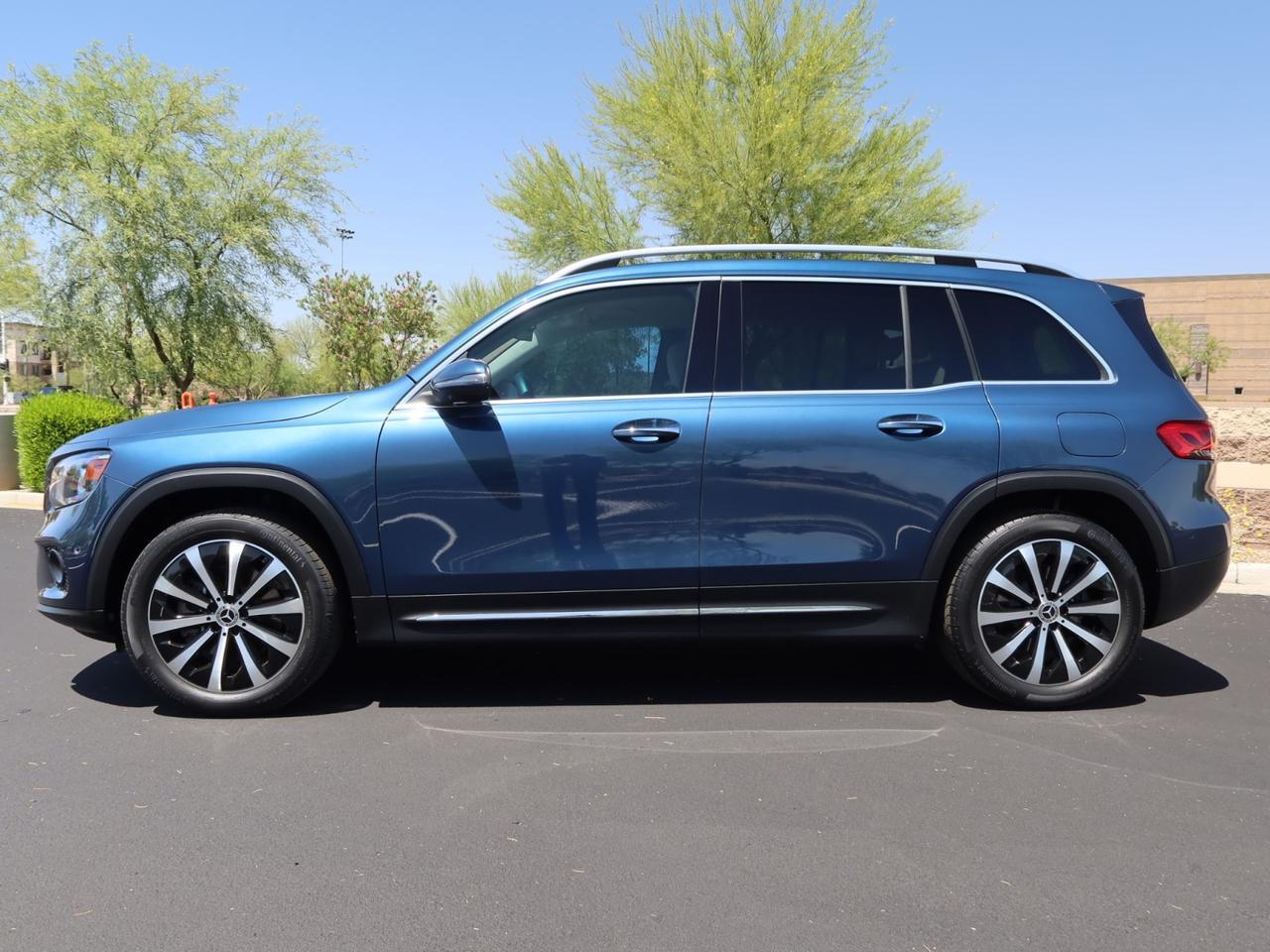 2021 Mercedes-Benz GLB 250 Premium Pack CPO Warranty 1-Owner Denim Blue Metallic Scottsdale AZ