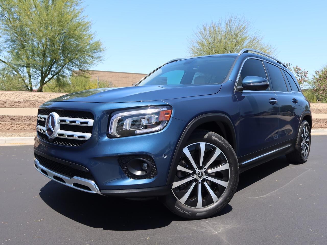 2021 Mercedes-Benz GLB 250 Premium Package CPO Warranty Denim Blue Metallic Scottsdale AZ