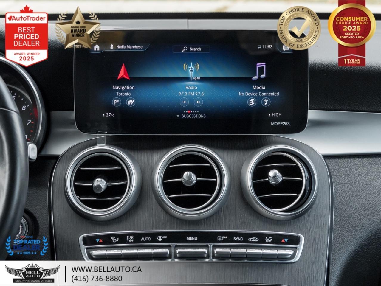 2021 Mercedes-Benz GLC 300 | AMG PKG | NIGHT PKG | NAVI | B.CAM | PANO | NOACCIDENT Toronto ON