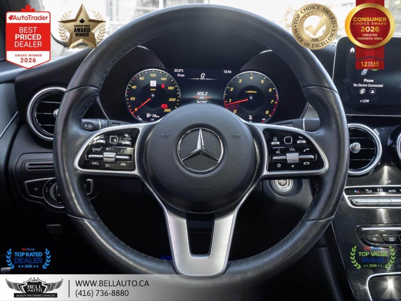 2021 Mercedes-Benz GLC 300 | AMGPKG | PRMPKG | TECHPKG | UPGRDRIMS | NOACCIDENT Toronto ON