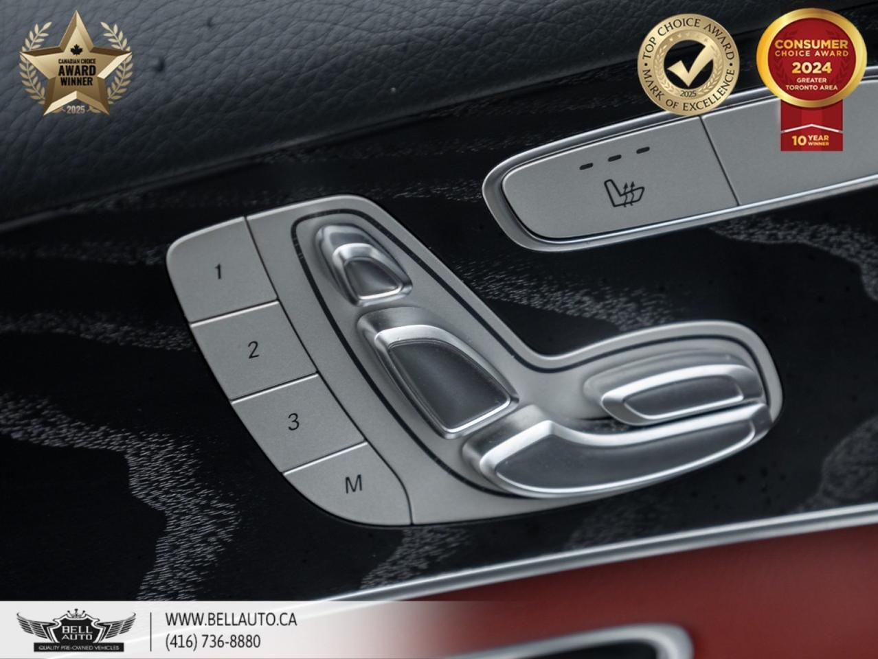 2021 Mercedes-Benz GLC 300 COUPE | AMGPKG | REDLEATHER | NAVI | MOONROOF | BACKUPCAM | B.SPOT | TPMS | NOACCIDENT Toronto ON