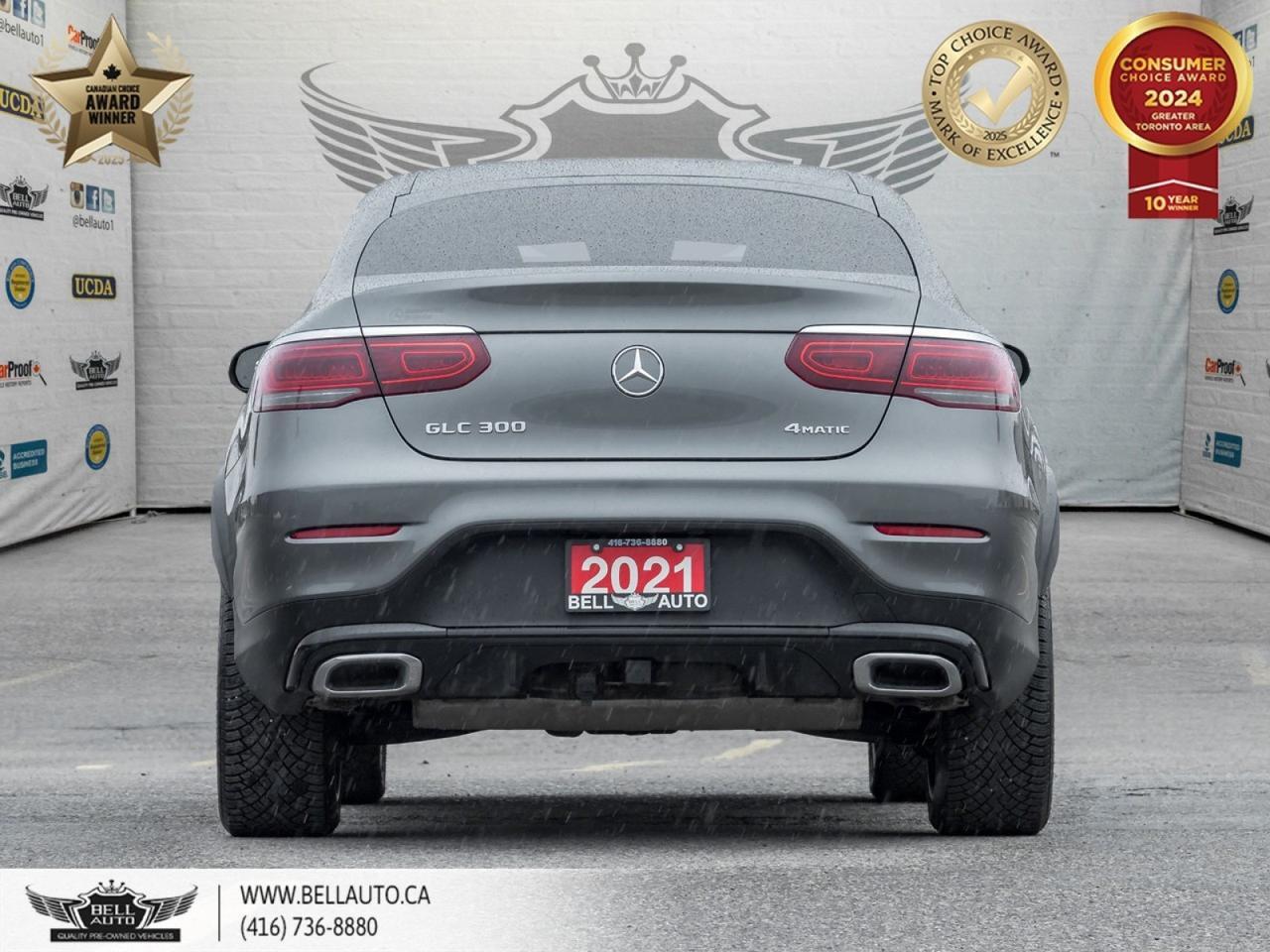 2021 Mercedes-Benz GLC 300 COUPE | AMGPKG | REDLEATHER | NAVI | MOONROOF | BACKUPCAM | B.SPOT | TPMS | NOACCIDENT Toronto ON