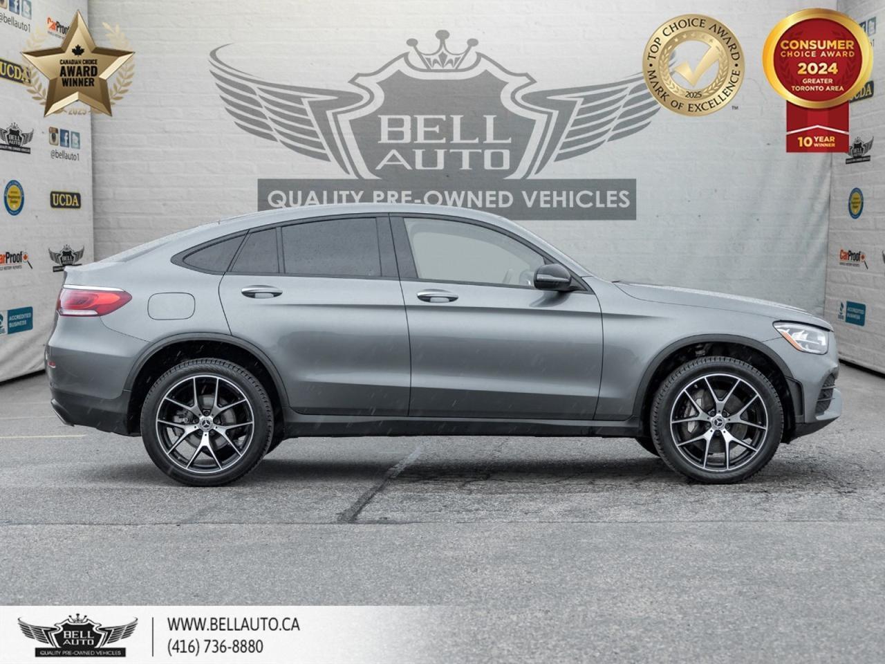 2021 Mercedes-Benz GLC 300 COUPE | AMGPKG | REDLEATHER | NAVI | MOONROOF | BACKUPCAM | B.SPOT | TPMS | NOACCIDENT Toronto ON