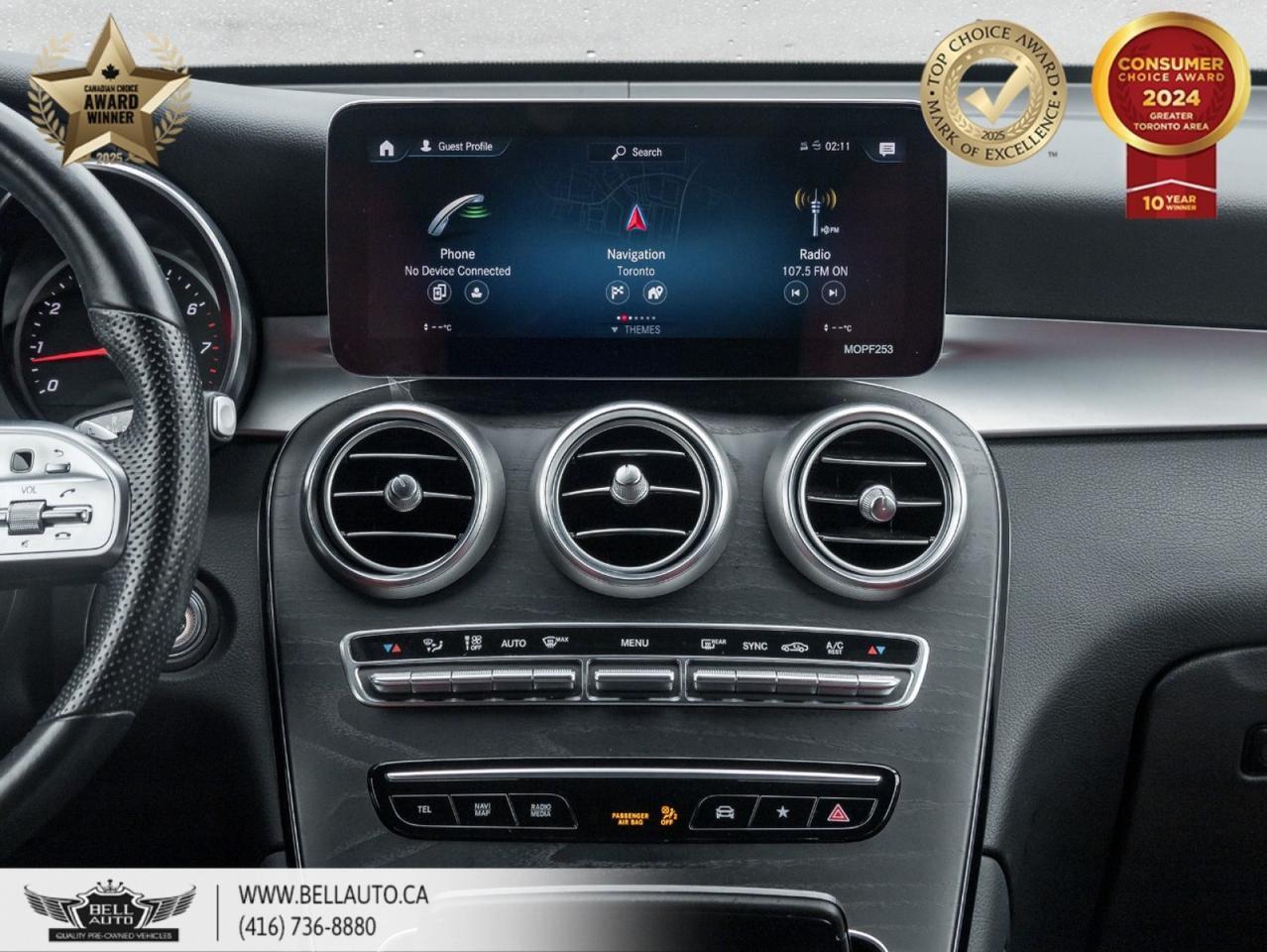 2021 Mercedes-Benz GLC 300 COUPE | AMGPKG | REDLEATHER | NAVI | MOONROOF | BACKUPCAM | B.SPOT | TPMS | NOACCIDENT Toronto ON