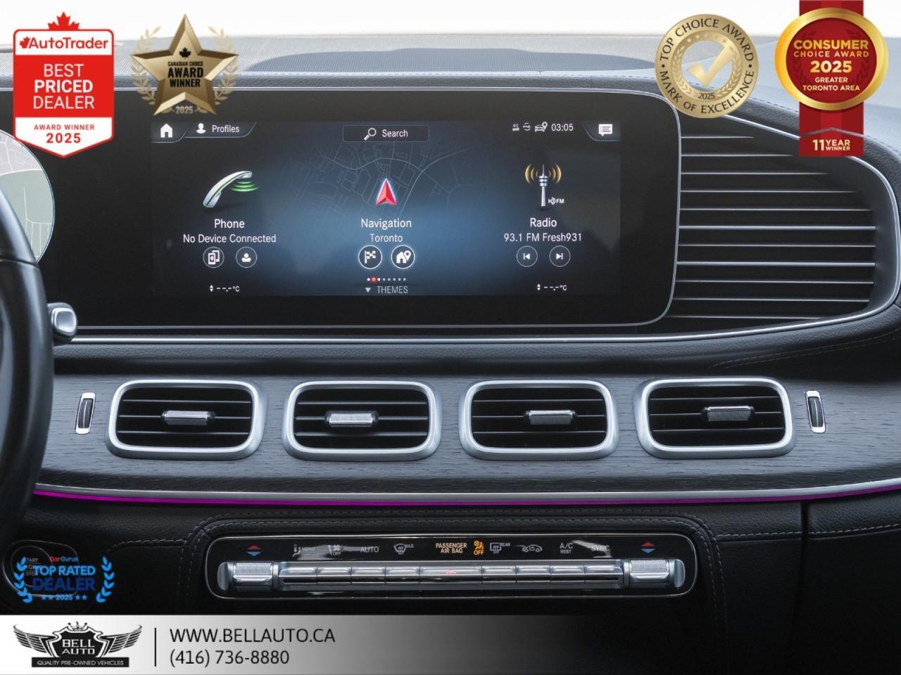 2021 Mercedes-Benz GLE 350 | AMGPKG | PRMPKG | TECHPKG | RNNGBRDS | TRLHTCH | NOACCIDENT Toronto ON