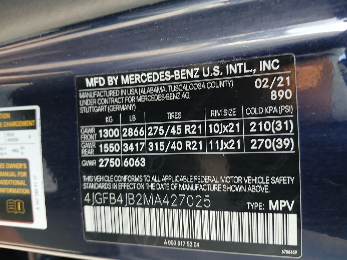 2021 Mercedes-Benz GLE GLE 350 Sport Utility 4D Maitland FL