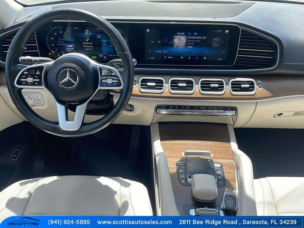 2021 Mercedes-Benz GLS GLS 450~APPLE CARPLAY~BLIND SPOT WARNING~BUCKETS SEATS~CRASH SENSORS~LEATHER SEATS~MOONROOF / SUNROOF~REAR CAR APPROACH WARNING~REMOTE ENGINE START~Wi-Fi COMPATIBLE?~LOW MILES Sarasota FL