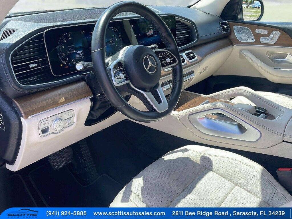 2021 Mercedes-Benz GLS GLS 450~APPLE CARPLAY~BLIND SPOT WARNING~BUCKETS SEATS~CRASH SENSORS~LEATHER SEATS~MOONROOF / SUNROOF~REAR CAR APPROACH WARNING~REMOTE ENGINE START~Wi-Fi COMPATIBLE?~LOW MILES Sarasota FL