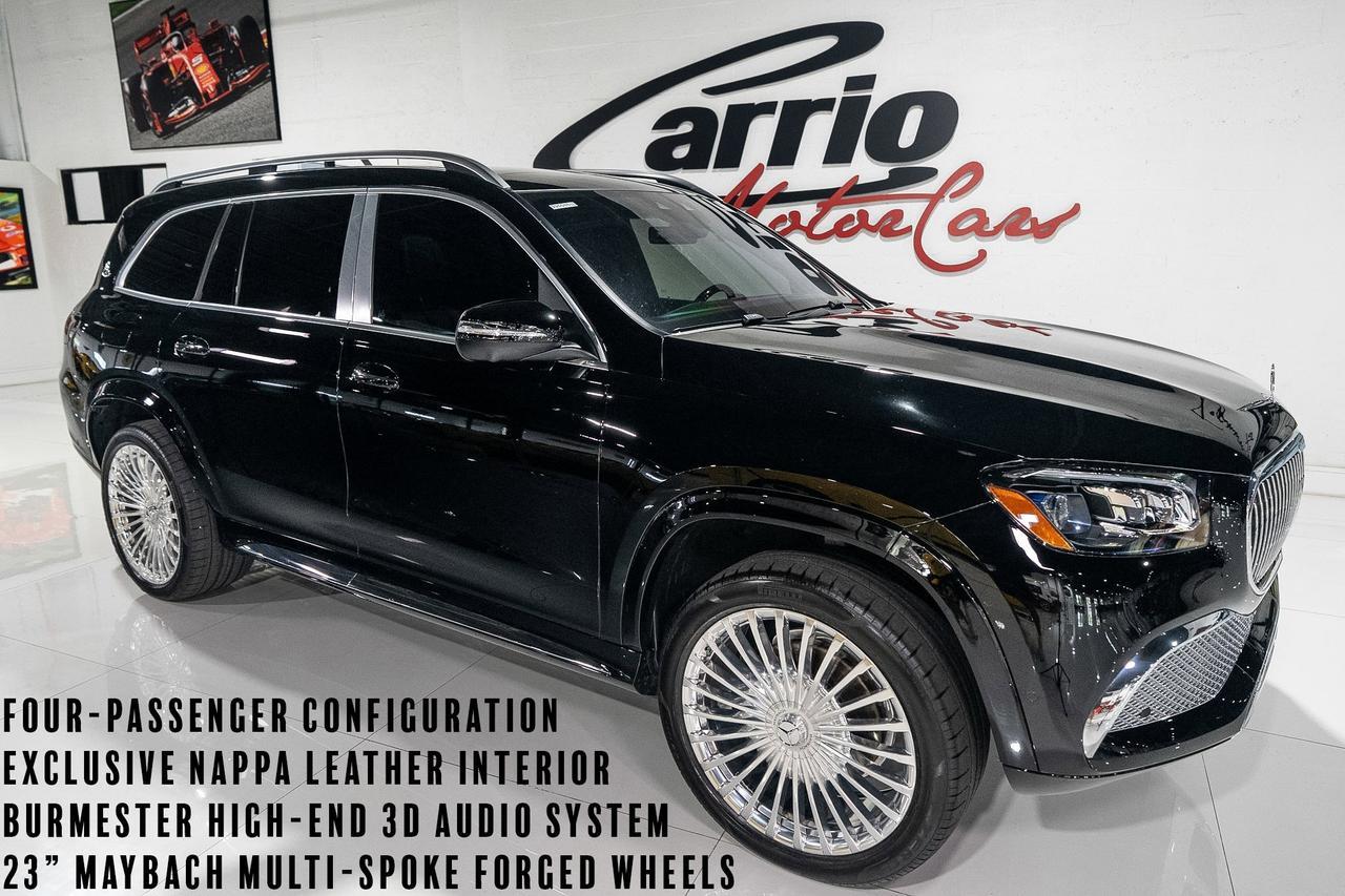 2021 Mercedes-Benz GLS Maybach GLS 600 four-passenger configuration, Burmester 3D audio, Exclusive Nappa leather AND MORE!!