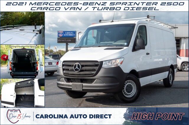 2021 Mercedes-Benz Sprinter 2500 Cargo Van / Turbo Diesel / Ladder Rack! High Point NC