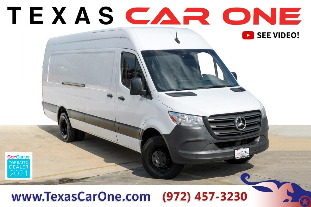 2021 Mercedes-Benz Sprinter 3500 3500 CARGO VAN HIGH ROOF DIESEL BLIND SPOT LANE KEEP ASSIST REAR CAMERA KEYLESS START