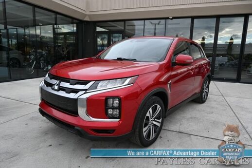 2021 Mitsubishi Outlander Sport SE / AWD / Heated Cloth Seats / Blind Spot & Lane Departure Alert / Collision Alert / Bluetooth / Back Up Camera / Cruise Control / Power Locks & Windows / USB Jacks / Keyless Entry & Start / Alloy Wheels / 29 MPG Anchorage AK