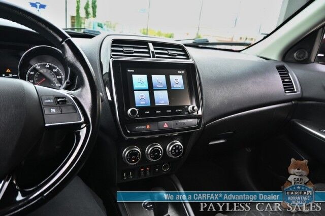 2021 Mitsubishi Outlander Sport SE / AWD / Heated Cloth Seats / Lane Departure & Blind Spot Alert / Forward Collision Warning / Apple CarPlay & Android Auto / Back Up Camera / Cruise Control / Keyless Entry & Start / Alloy Wheels / 29 MPG Anchorage AK