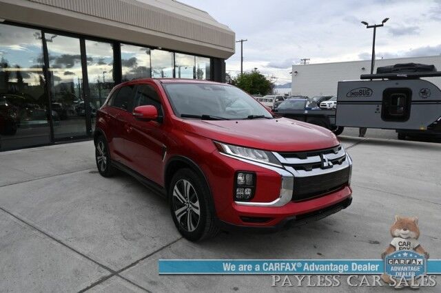 2021 Mitsubishi Outlander Sport SE / AWD / Heated Cloth Seats / Lane Departure & Blind Spot Alert / Forward Collision Warning / Apple CarPlay & Android Auto / Back Up Camera / Cruise Control / Keyless Entry & Start / Alloy Wheels / 29 MPG Anchorage AK