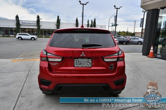 2021 Mitsubishi Outlander Sport SE / AWD / Heated Cloth Seats / Lane Departure & Blind Spot Alert / Forward Collision Warning / Apple CarPlay & Android Auto / Back Up Camera / Cruise Control / Keyless Entry & Start / Alloy Wheels / 29 MPG Anchorage AK