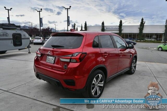 2021 Mitsubishi Outlander Sport SE / AWD / Heated Cloth Seats / Lane Departure & Blind Spot Alert / Forward Collision Warning / Apple CarPlay & Android Auto / Back Up Camera / Cruise Control / Keyless Entry & Start / Alloy Wheels / 29 MPG Anchorage AK