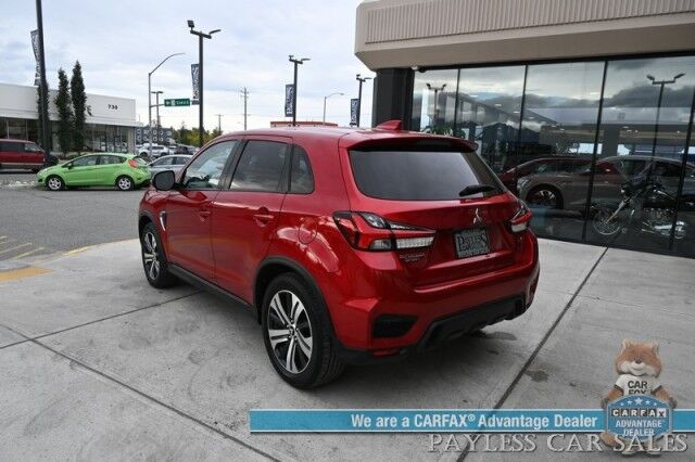 2021 Mitsubishi Outlander Sport SE / AWD / Heated Cloth Seats / Lane Departure & Blind Spot Alert / Forward Collision Warning / Apple CarPlay & Android Auto / Back Up Camera / Cruise Control / Keyless Entry & Start / Alloy Wheels / 29 MPG Anchorage AK