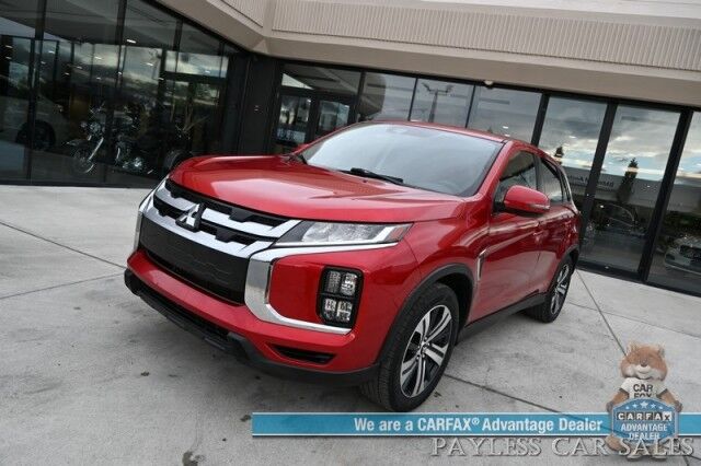 2021 Mitsubishi Outlander Sport SE / AWD / Heated Cloth Seats / Lane Departure & Blind Spot Alert / Forward Collision Warning / Apple CarPlay & Android Auto / Back Up Camera / Cruise Control / Keyless Entry & Start / Alloy Wheels / 29 MPG Anchorage AK