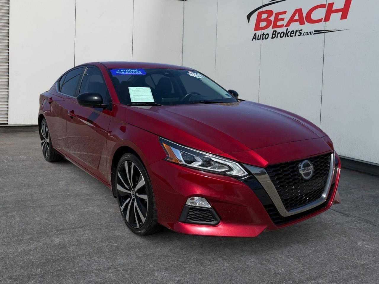 2021 Nissan Altima 2.5 SR, APPLE CARPLAY/ANDROID AUTO, PADDLE SHIFTERS, REMOTE START, BACKUP CAMERA, POWER MIRRORS, LANE KEEP ASSIST, COME AND TEST DRIVE THIS NISSAN ALTIMA TODAY!