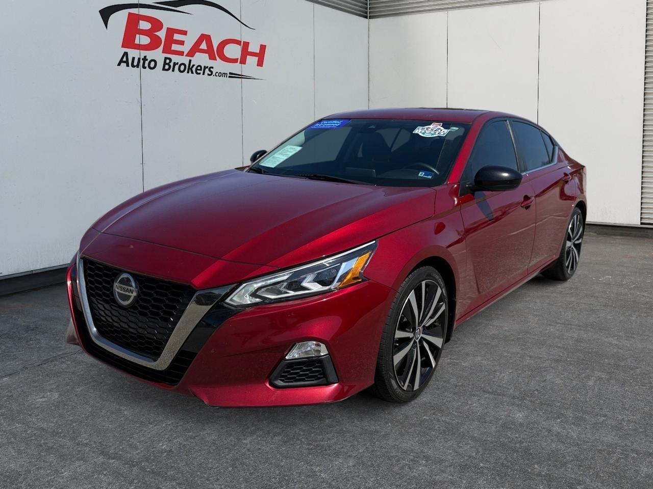2021 Nissan Altima 2.5 SR, APPLE CARPLAY/ANDROID AUTO, PADDLE SHIFTERS, REMOTE START, BACKUP CAMERA, POWER MIRRORS, LANE KEEP ASSIST, COME AND TEST DRIVE THIS NISSAN ALTIMA TODAY!