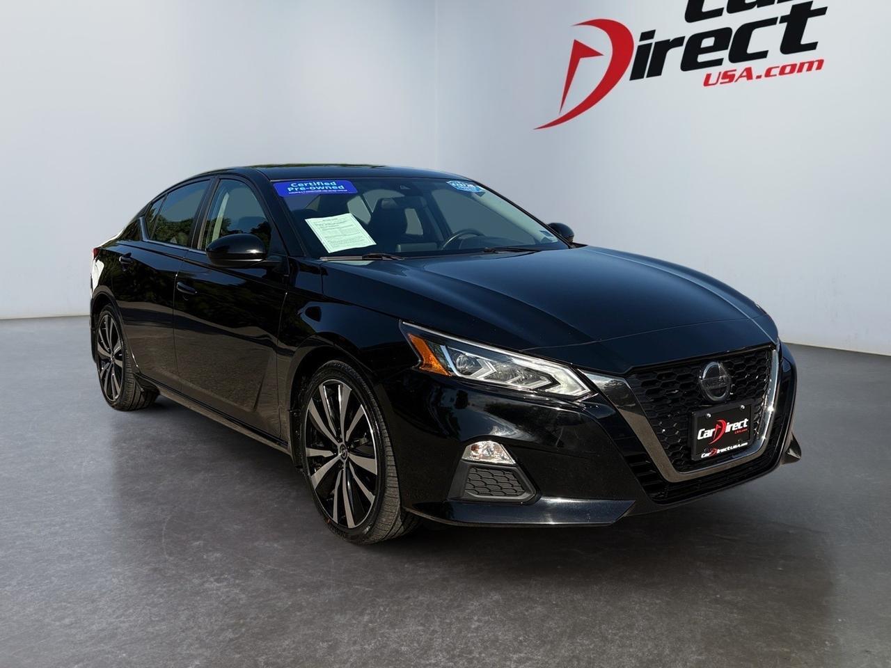 2021 Nissan Altima 2.5 SR, BLIND SPOT ALERT, FORWARD COLLISION ALERT, LANE DEPARTURE WARNING, PADDLE SHIFTERS, BACKUP CAMERA, PARKING SENSORS, APPLE CARPLAY/ANDROID AUTO, REMOTE START, LOW MILES, ONLY 1 OWNER, THIS CAR IS LIKE BRAND NEW & READY FOR A NEW OWNER!