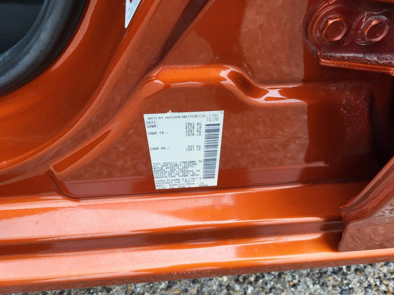 2021 Nissan Altima 2.5 SR Beeville TX