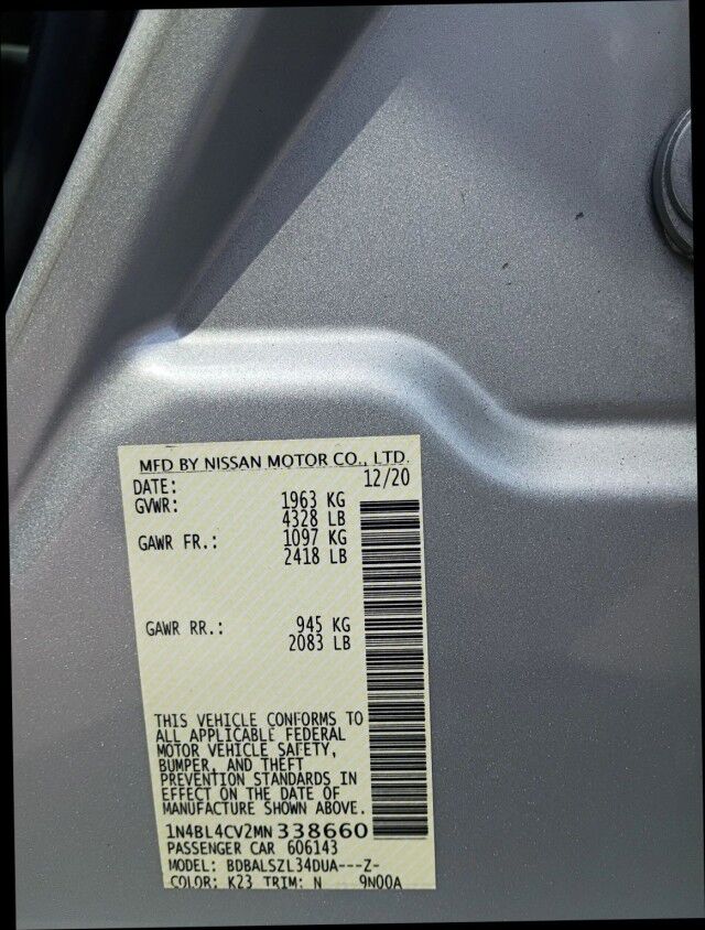 2021 Nissan Altima 2.5 SR Davie FL