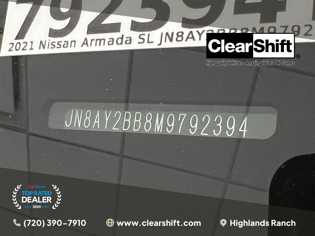 2021 Nissan Armada SL Highlands Ranch CO