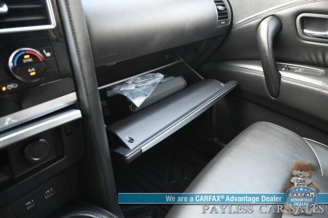 2021 Nissan Armada SV / AWD / AutoStart / 5.6L V8 / Power & Heated Leather Seats / Navigation / Lane Departure & Blind Spot Alert / Apple CarPlay & Android Auto / Adaptive Cruise / Keyless Entry & Start / 3rd Row / Seats 8 Anchorage AK