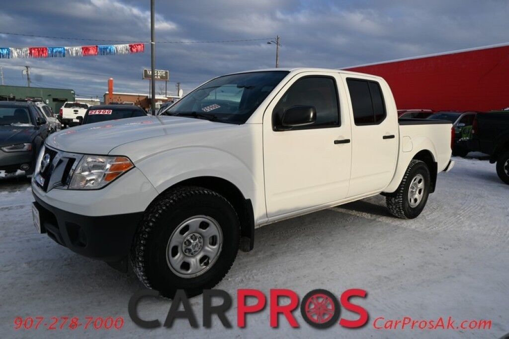 2021 Nissan Frontier S - 3.8L V6 - 4X4 - Crew Cab - Keyless Entry w/ Push To Start - Power Windows & Door Locks - Bluetooth - Backup Camera - Bedliner - Tow Package - 1 Owner - Low Miles Anchorage AK