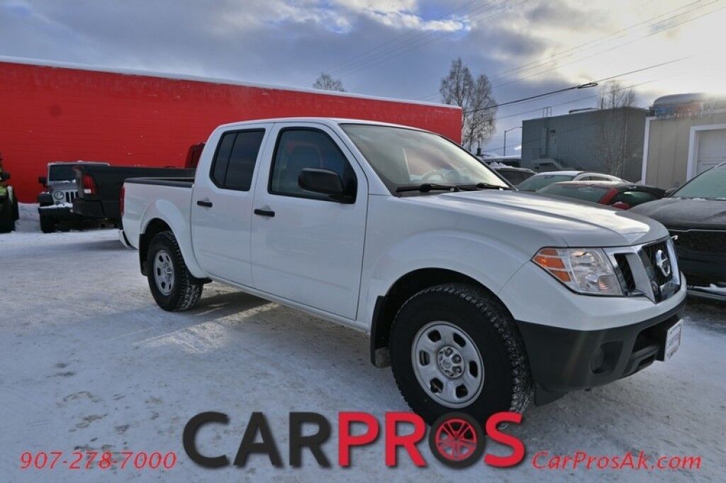 2021 Nissan Frontier S - 3.8L V6 - 4X4 - Crew Cab - Keyless Entry w/ Push To Start - Power Windows & Door Locks - Bluetooth - Backup Camera - Bedliner - Tow Package - 1 Owner - Low Miles Anchorage AK