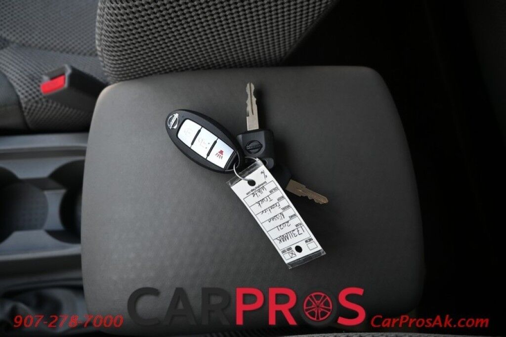 2021 Nissan Frontier S - 3.8L V6 - 4X4 - Crew Cab - Keyless Entry w/ Push To Start - Power Windows & Door Locks - Bluetooth - Backup Camera - Bedliner - Tow Package - 1 Owner - Low Miles Anchorage AK