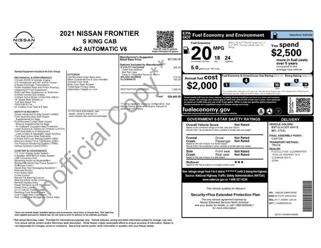 2021 Nissan Frontier S Raleigh NC