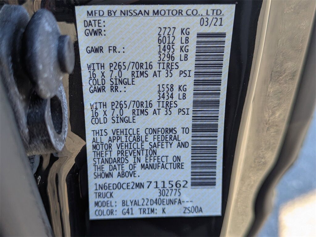 2021 Nissan Frontier SV Kennesaw GA