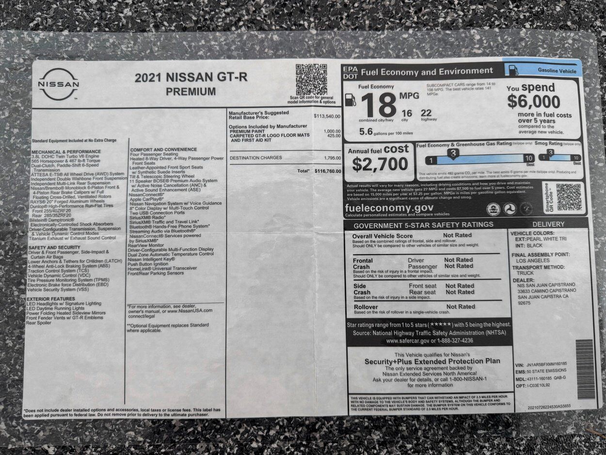 2021 Nissan GT-R Premium Bellevue WA