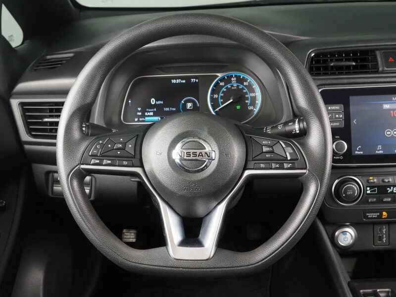 2021 Nissan LEAF S *BLIND SPOT & LANE DEPARTURE ALERT, COLLISION ALERT w/BRAKING, BACKUP-CAMERA, COLOR TOUCH SCREEN, HIGH BEAM ASSIST, PUSH BUTTON START, BLUETOOTH, APPLE CARPLAY Round Rock TX
