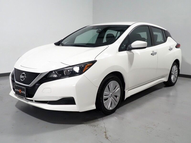2021 Nissan LEAF S *BLIND SPOT & LANE DEPARTURE ALERT, COLLISION ALERT w/BRAKING, BACKUP-CAMERA, COLOR TOUCH SCREEN, HIGH BEAM ASSIST, PUSH BUTTON START, BLUETOOTH, APPLE CARPLAY Round Rock TX
