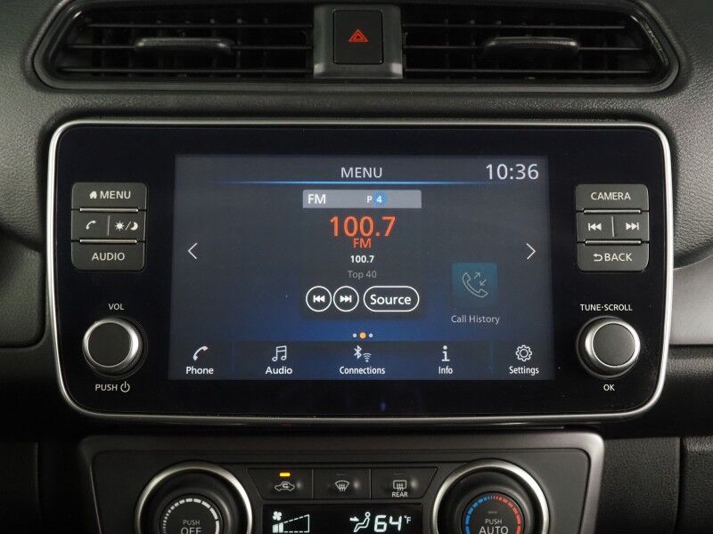 2021 Nissan LEAF S *BLIND SPOT & LANE DEPARTURE ALERT, COLLISION ALERT w/BRAKING, BACKUP-CAMERA, COLOR TOUCH SCREEN, HIGH BEAM ASSIST, PUSH BUTTON START, BLUETOOTH, APPLE CARPLAY Round Rock TX