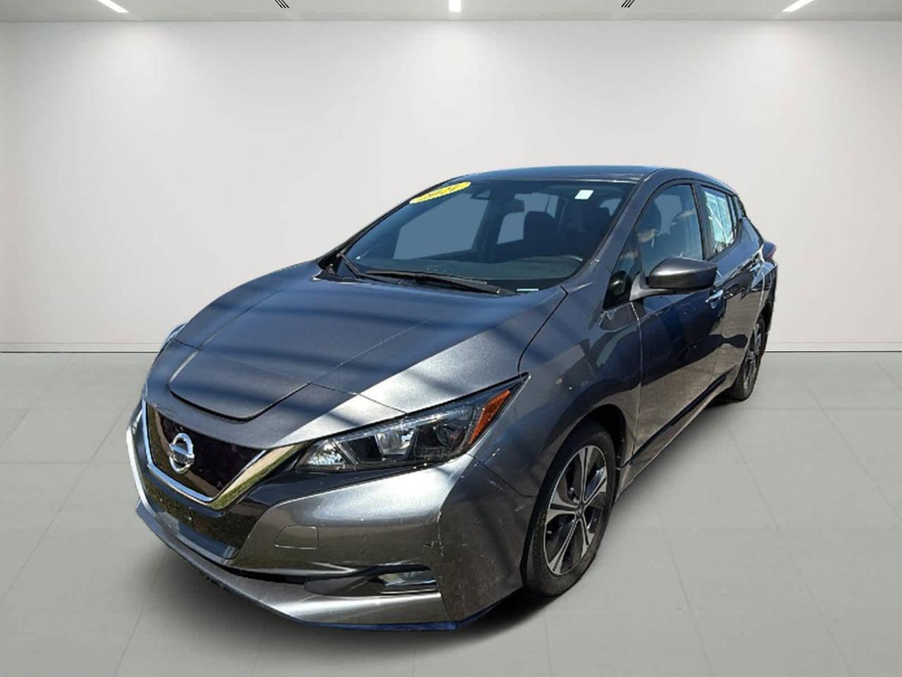 Used 2021 Nissan Leaf SV Plus with VIN 1N4BZ1CV1MC552046 for sale in Medford, MA
