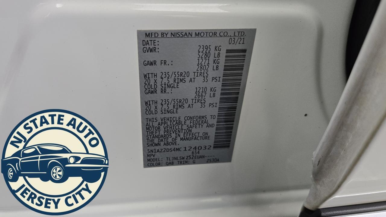 2021 Nissan Murano Platinum Jersey City NJ