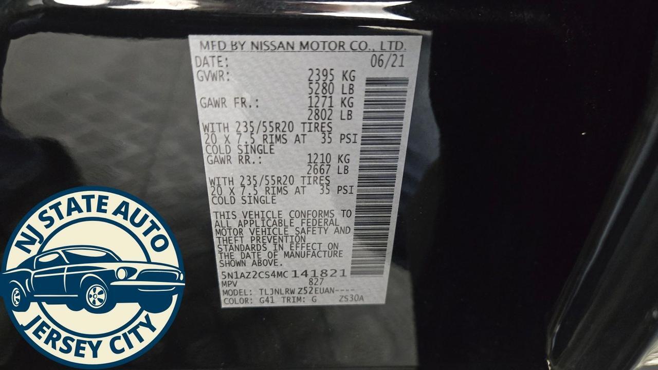 2021 Nissan Murano SL Jersey City NJ