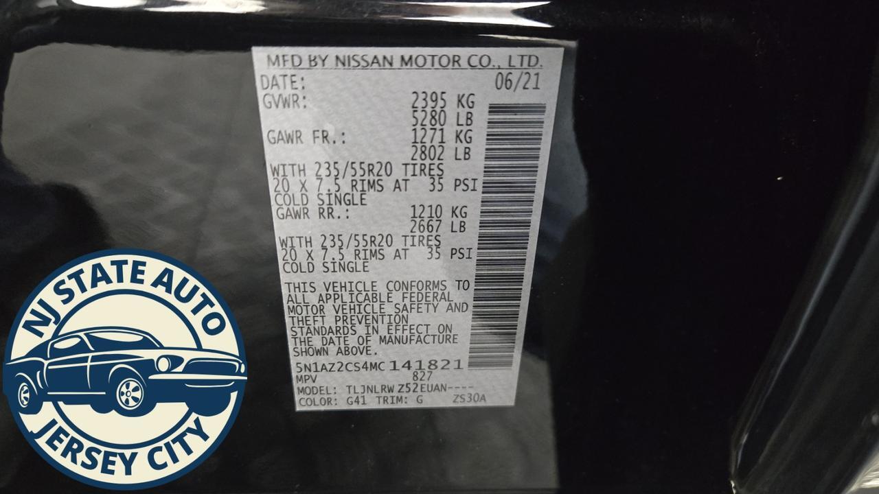 2021 Nissan Murano SL Jersey City NJ