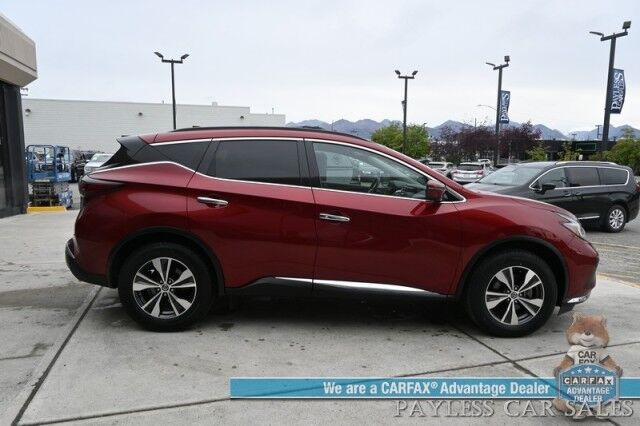 2021 Nissan Murano SV / AWD / Auto Start / Premium Cloth Seats / Adaptive Cruise Control / Blind Spot & Lane Alert / Collision Alert / Apple CarPlay & Android Auto / Back up Camera / Keyless Entry & Start / 28 MPG Anchorage AK