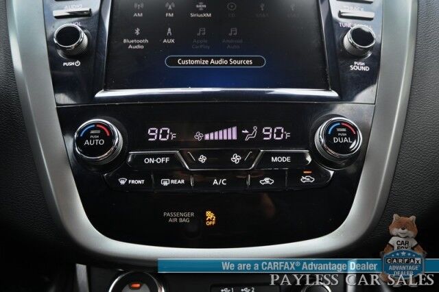 2021 Nissan Murano SV / AWD / Auto Start / Premium Cloth Seats / Adaptive Cruise Control / Blind Spot & Lane Alert / Collision Alert / Apple CarPlay & Android Auto / Back up Camera / Keyless Entry & Start / 28 MPG Anchorage AK