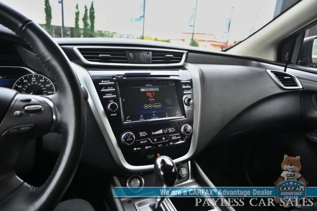 2021 Nissan Murano SV / AWD / Auto Start / Premium Cloth Seats / Adaptive Cruise Control / Blind Spot & Lane Alert / Collision Alert / Apple CarPlay & Android Auto / Back up Camera / Keyless Entry & Start / 28 MPG Anchorage AK