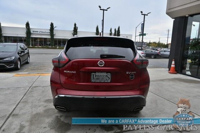 2021 Nissan Murano SV / AWD / Auto Start / Premium Cloth Seats / Adaptive Cruise Control / Blind Spot & Lane Alert / Collision Alert / Apple CarPlay & Android Auto / Back up Camera / Keyless Entry & Start / 28 MPG Anchorage AK