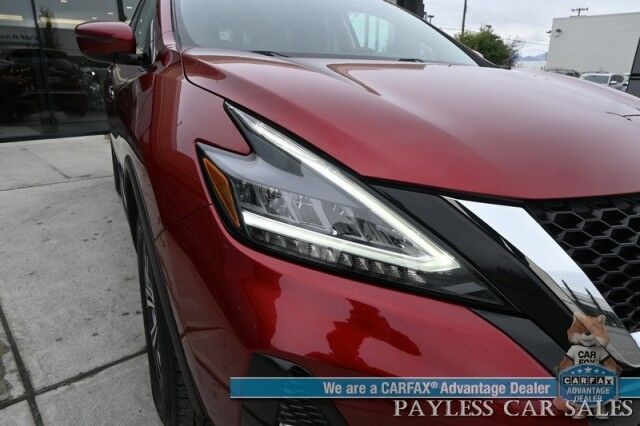 2021 Nissan Murano SV / AWD / Auto Start / Premium Cloth Seats / Adaptive Cruise Control / Blind Spot & Lane Alert / Collision Alert / Apple CarPlay & Android Auto / Back up Camera / Keyless Entry & Start / 28 MPG Anchorage AK
