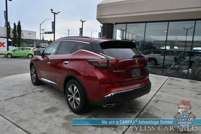 2021 Nissan Murano SV / AWD / Auto Start / Premium Cloth Seats / Adaptive Cruise Control / Blind Spot & Lane Alert / Collision Alert / Apple CarPlay & Android Auto / Back up Camera / Keyless Entry & Start / 28 MPG Anchorage AK