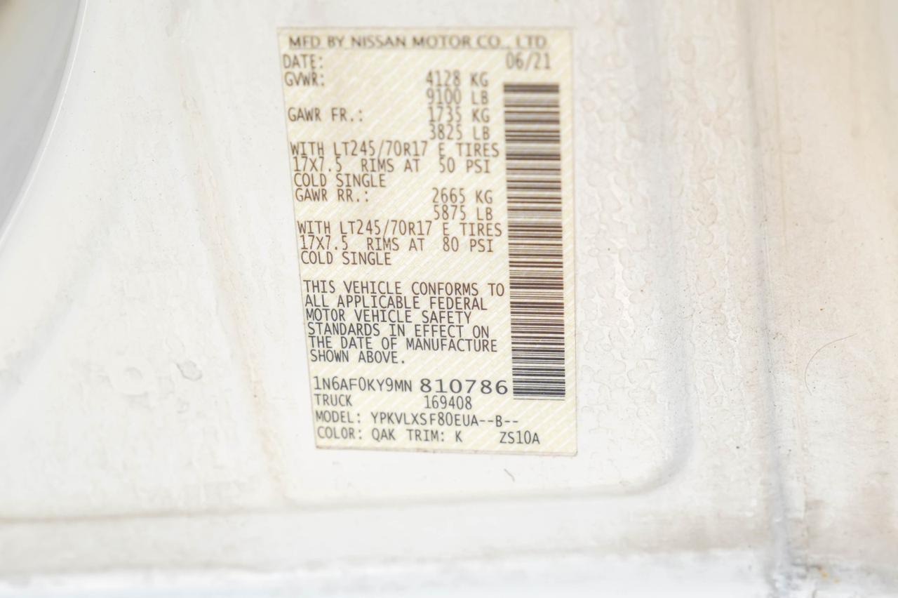 2021 Nissan NV Cargo SV Farmers Branch TX