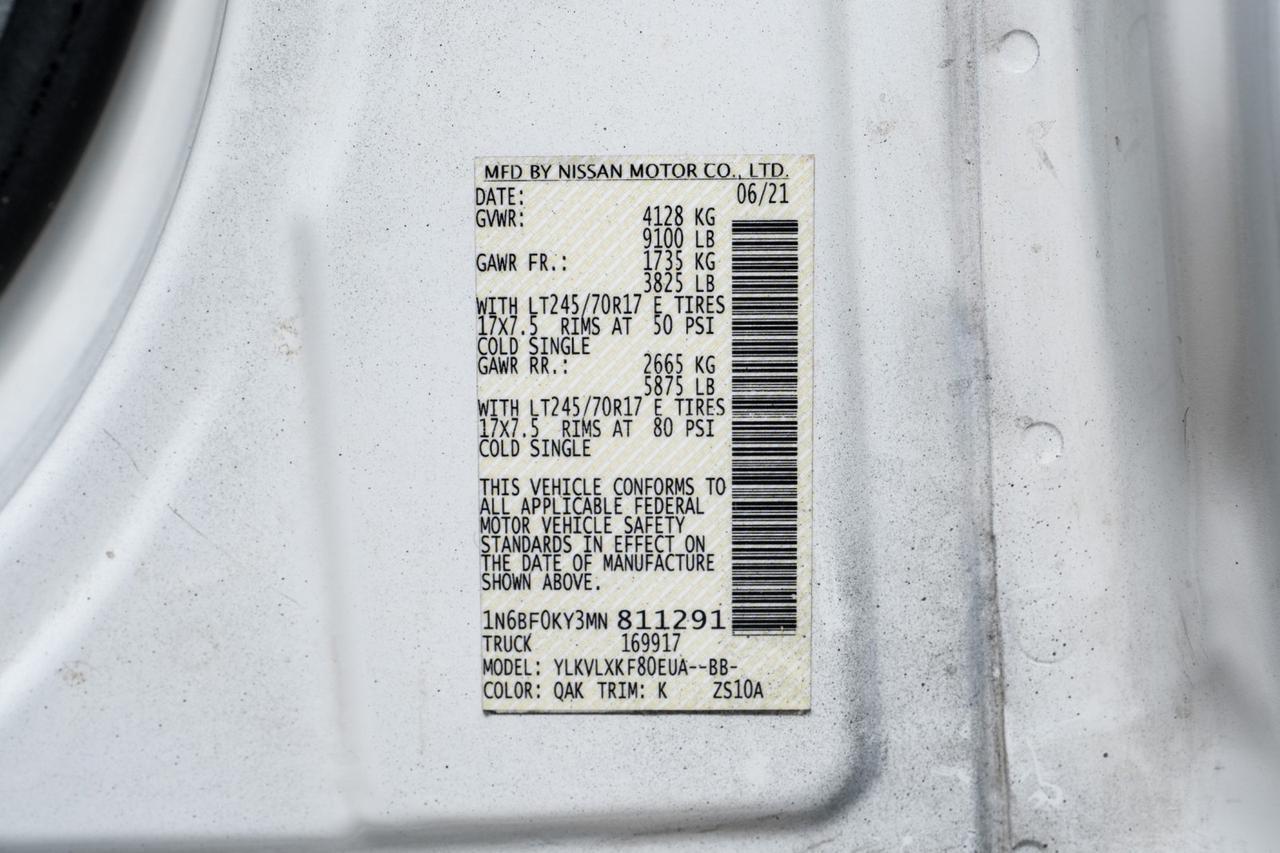 2021 Nissan NV Cargo SV Farmers Branch TX
